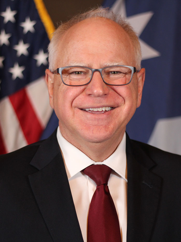 tim walz biography